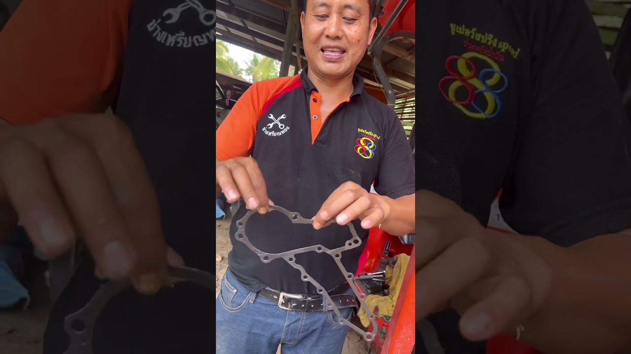 ลูกปืนปั้มน้ำหลวม⚙️🚜🚜อาจทำให้เครื่องยนต์🚜🚜เสียหายได้ 😱รีบเช็ค ✅แล้วเปลี่ยนใหม่🛠