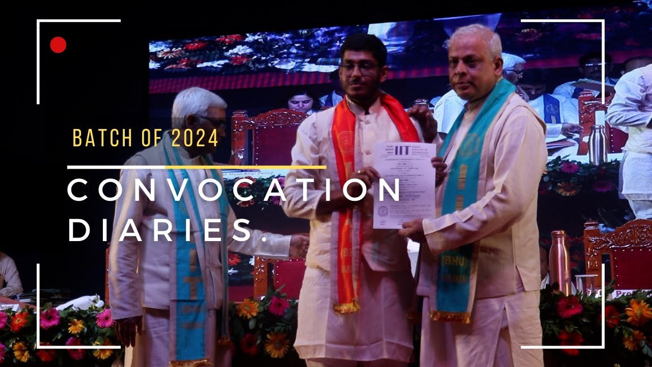 Caps Off, Future On ! | Convocation'24 | Outreach Club | IIT (BHU) Varanasi