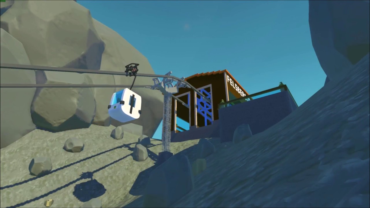 🚡 Kuppelbare Gondelbahn in Scrap Mechanic || 4MGD Felsbergjoch 🚡