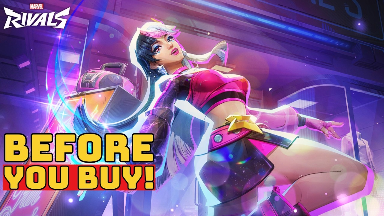 Luna Snow Carmine Cassette Skin Showcase - Marvel Rivals