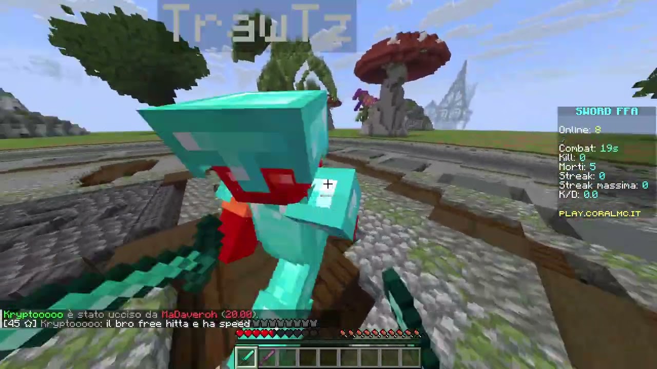 oggi vi faccio vedere come faccio schifo nel PVP - MINECRAFT ITA