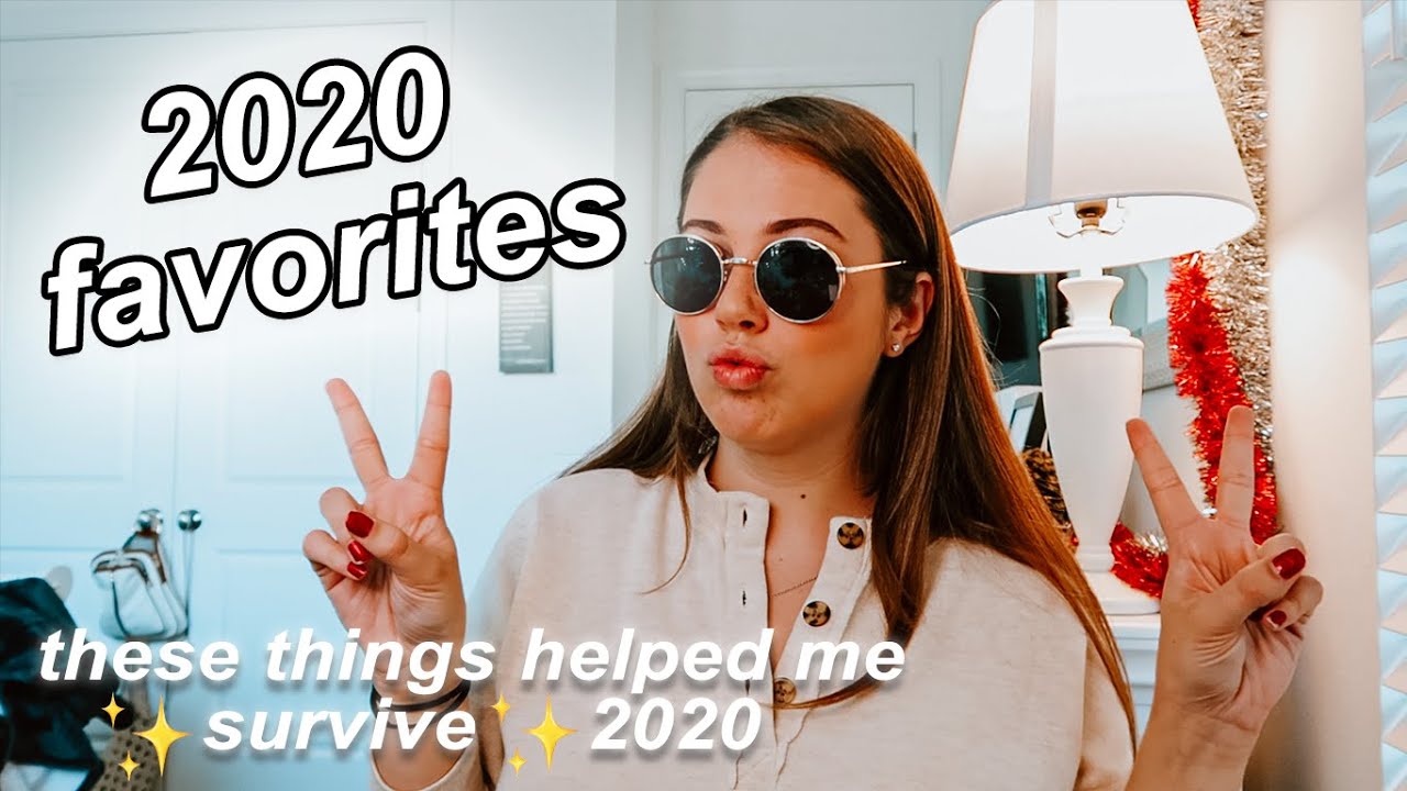 BEST OF 2020 FAVORITES AND ESSENTIALS (clothes, beauty, tech, movies, books, music, + more!!)