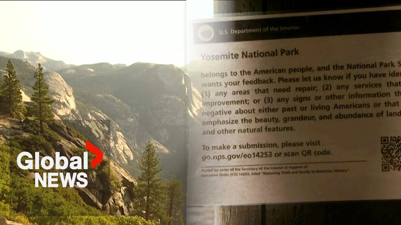 How the Trump government's changes gloss over US National Parks history