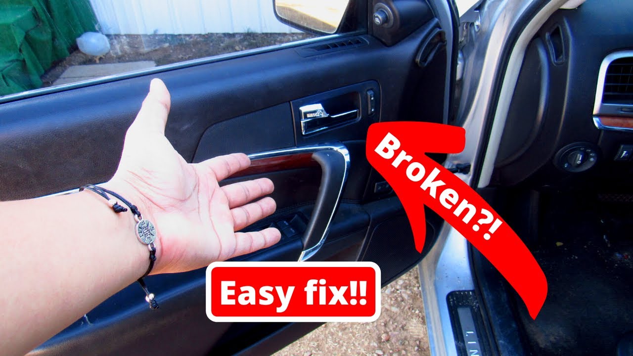 Inner-Door handle fix! 08 Lincoln MKZ!