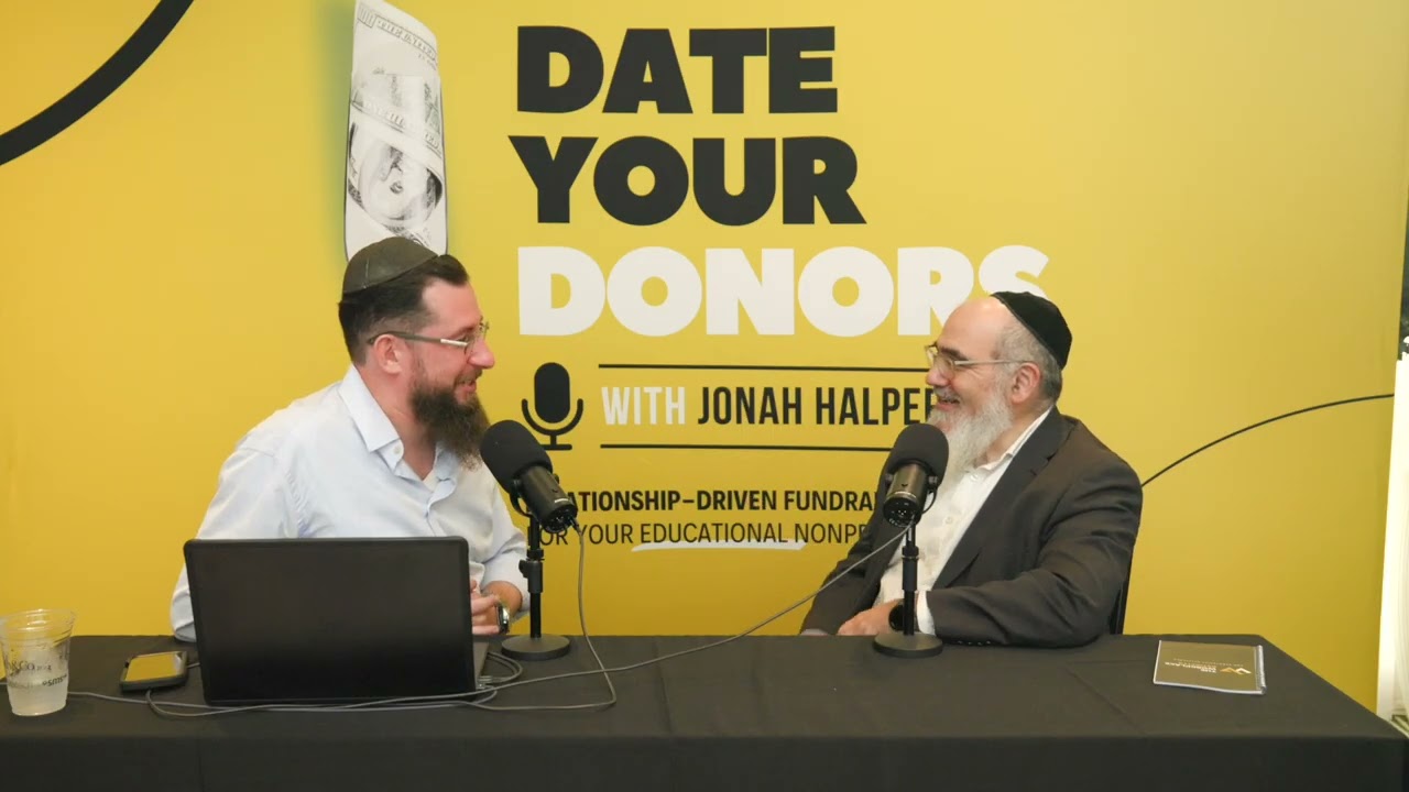 Date Your Donors Podcast LIVE from the EDS Conference - Featuring Rabbi Raphael Shochet