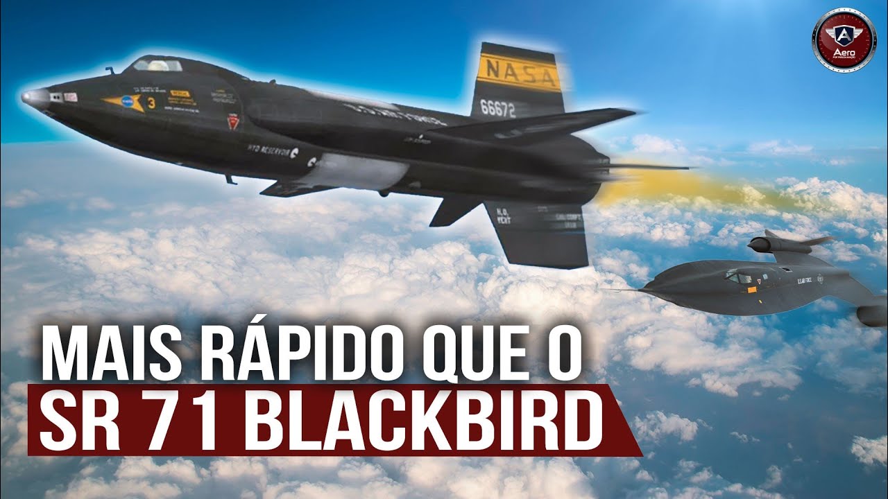 Ele era MAIS RÁPIDO que o SR-71 Blackbird. CONHEÇA O X-15