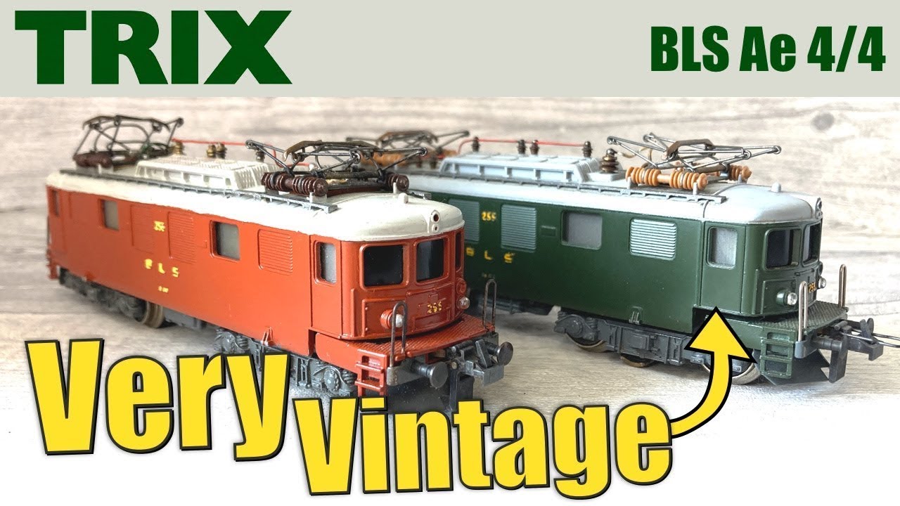 Vintage Swiss BLS Ae 44 Electric Locomotives  Secondhand Model Reviews  Trix Express