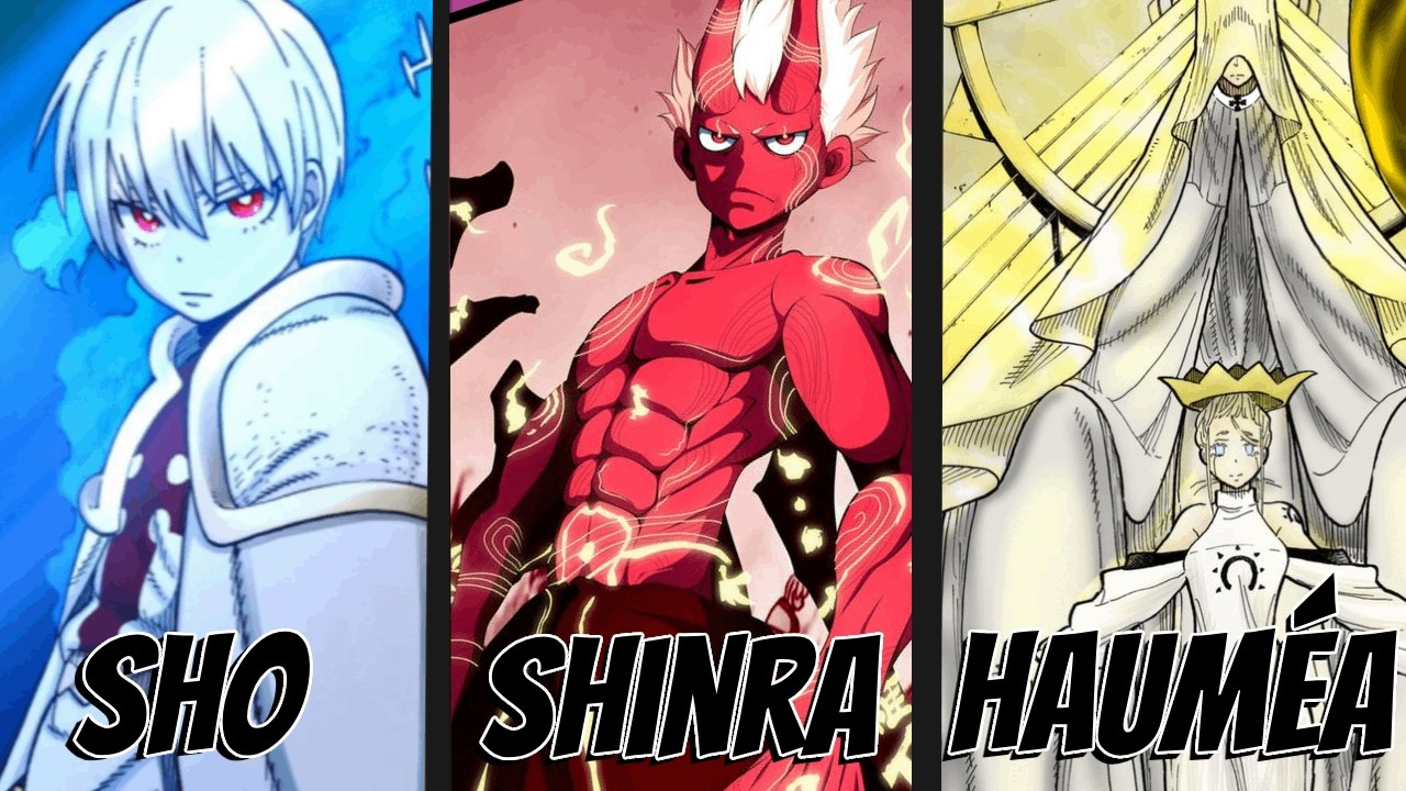 les huit pilier de l'adora burst et leurs pouvoirs expliqué en 6 minutes -Fire Force