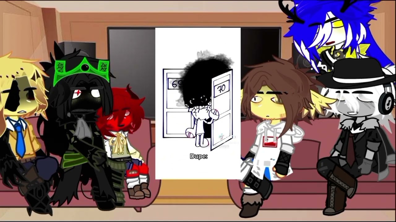 • Forsaken react to DOORS •  // RUSHED //  No thumbnail •