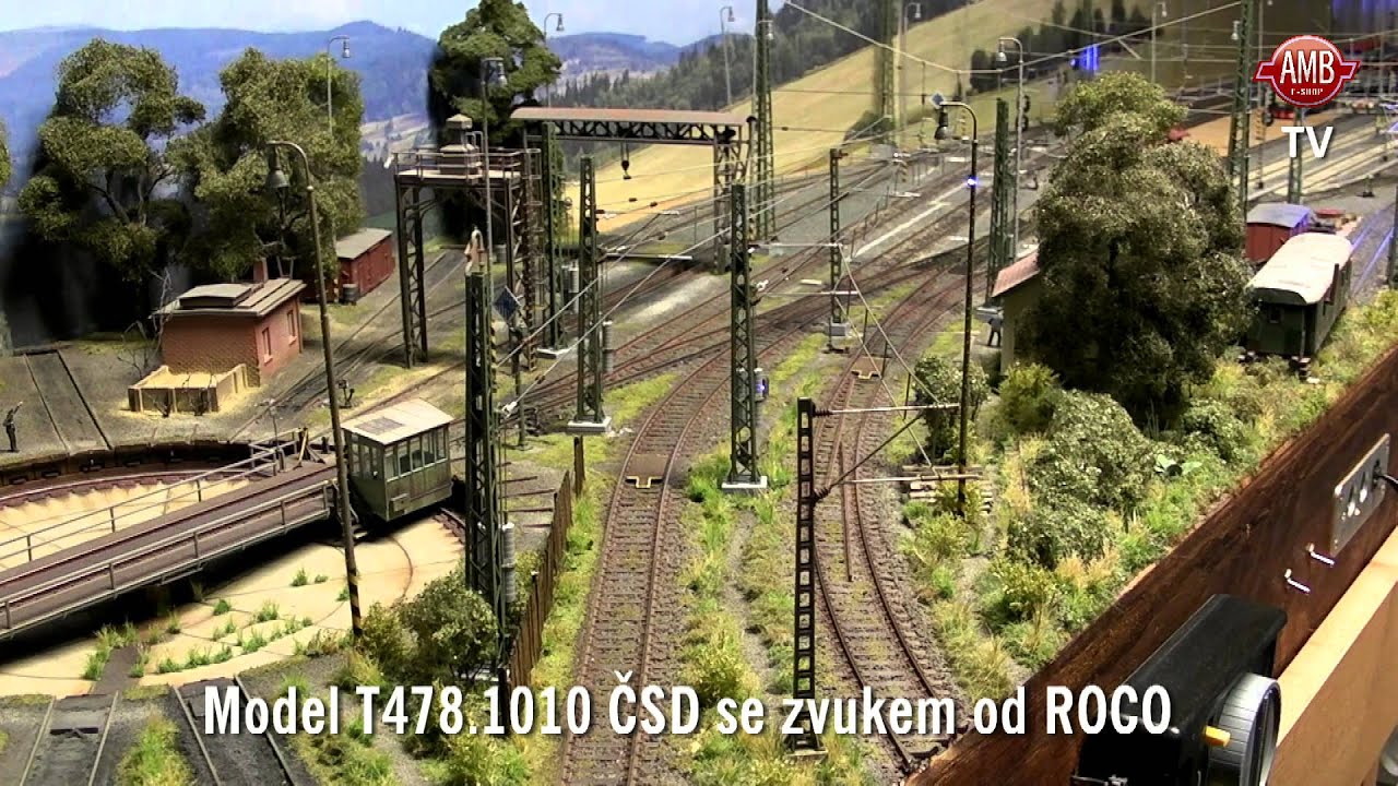 Model T478.1010 ČSD s origin&aacute;l zvukem od ROCO