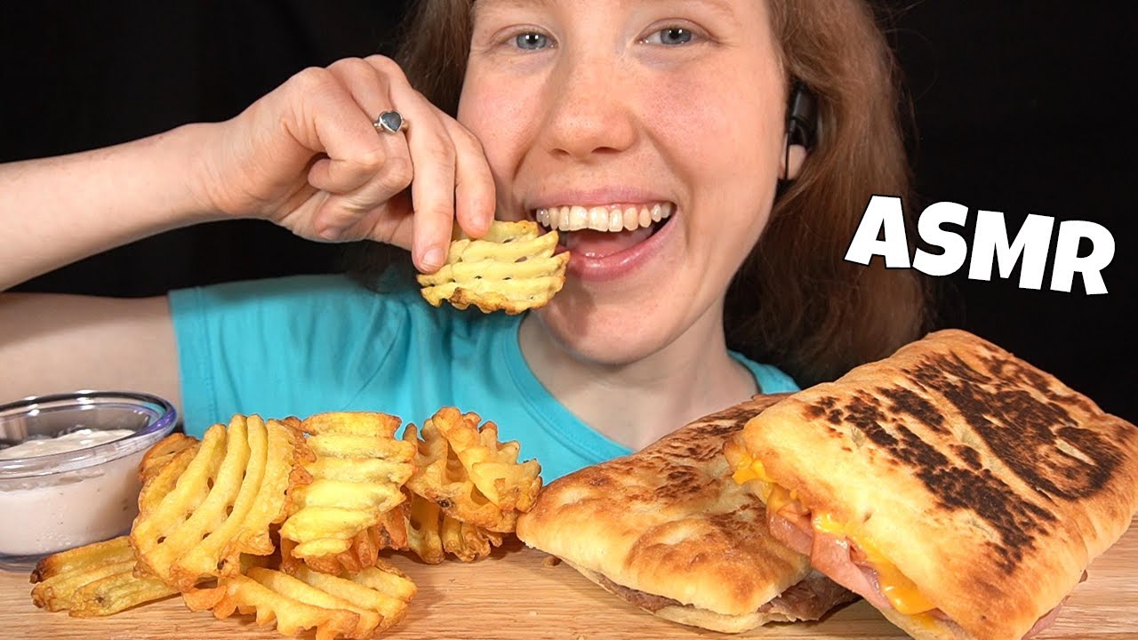ASMR HAM & ROAST BEEF SANDWICHES MUKBANG (No Talking) EATING SOUNDS