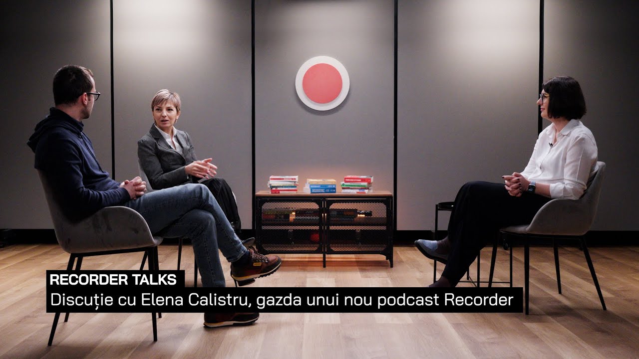 RECORDER TALKS. Discuție cu Elena Calistru, gazda unui nou podcast Recorder