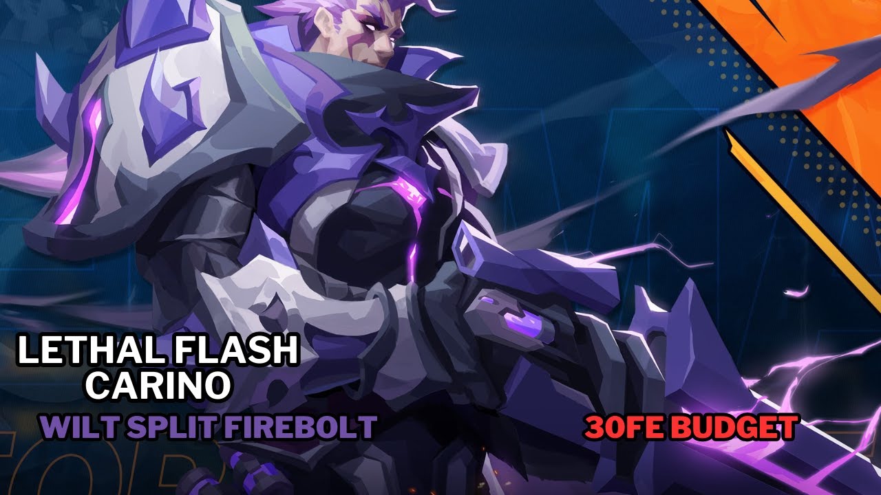 [TLI] Lethal flash carino - wilt split firebolt - 30 FE budget speed farming T7