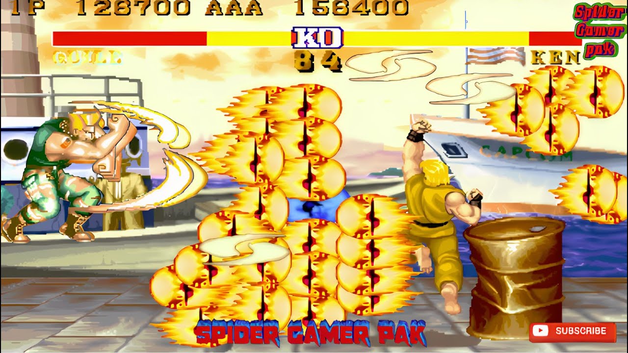Street Fighter 2 - Thunder Magic Edition - Guile Playthrough