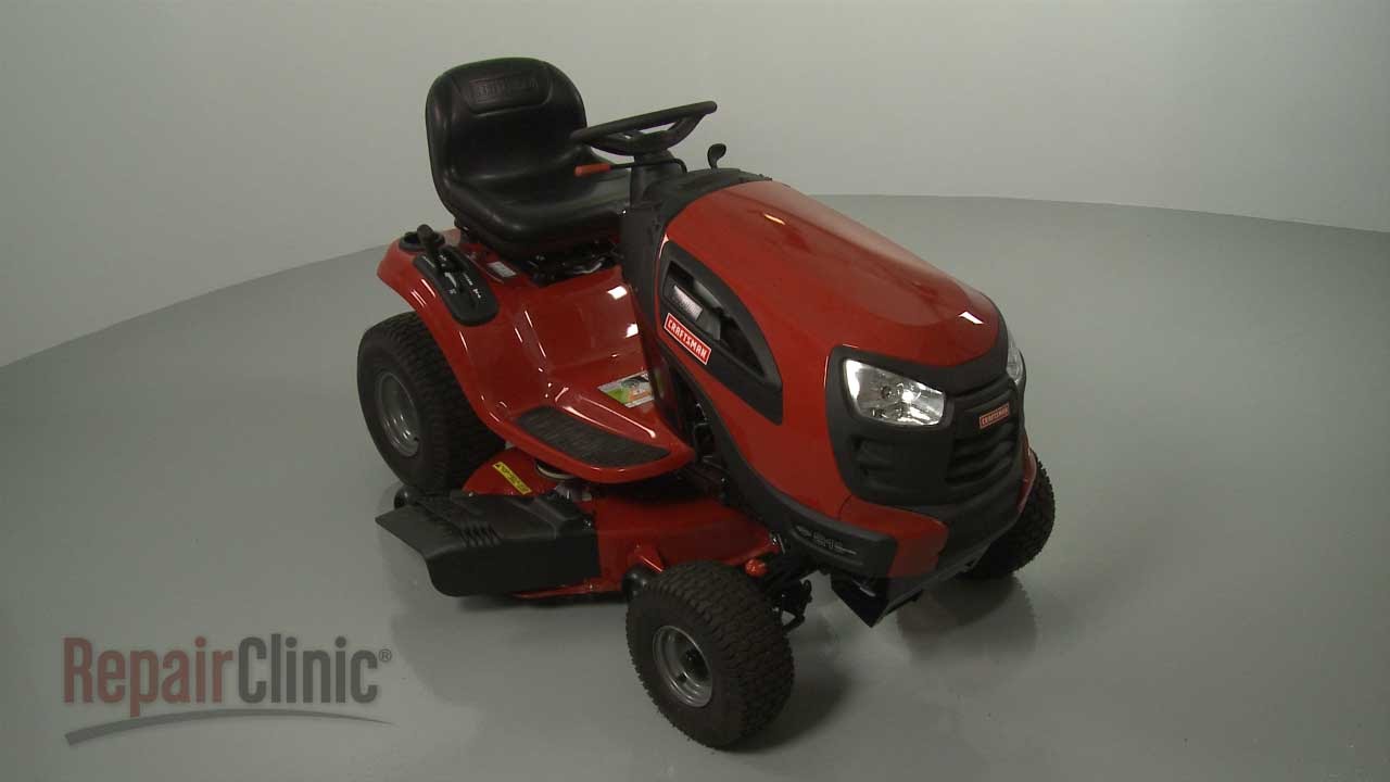 Craftsman Riding Lawn Mower Disassembly, Repair Help