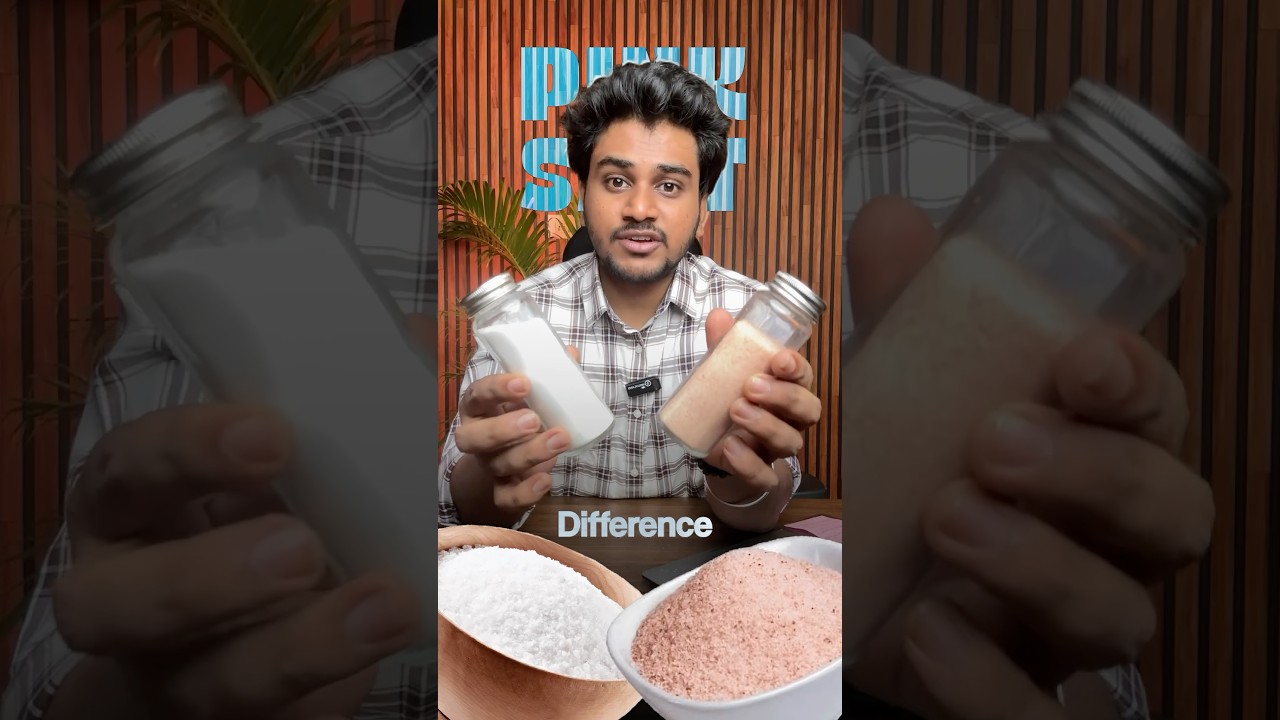 ‼️WHITE SALT 🤯VS PINK SALT 😱‼️ #tamilhealthtips #health #Himalayansalt #whitesalt
