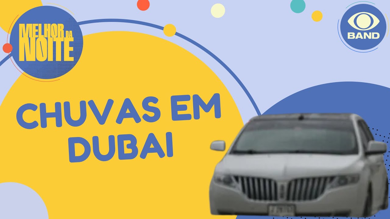 Dilúvio no deserto: Dubai registra em 24 horas chuvas esperada para 2 anos