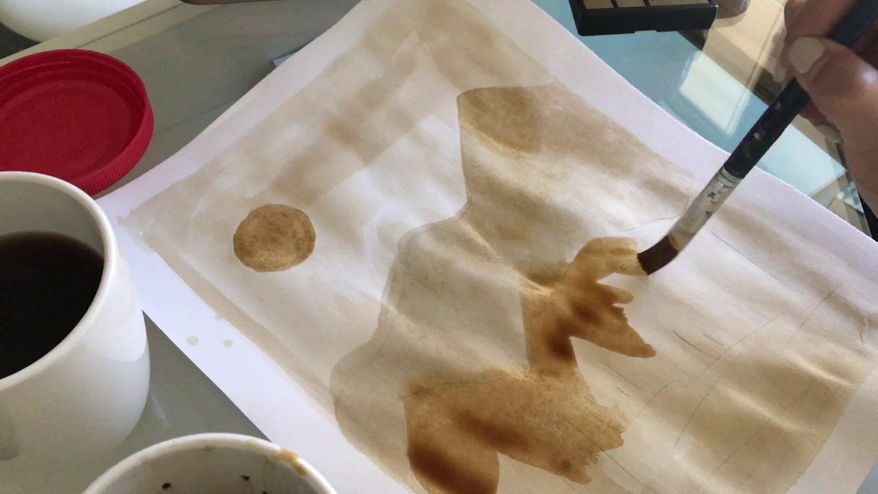 PINTANDO CON CAF&Eacute;!