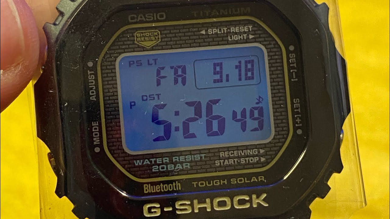 G-Shock GMW-B5000TB Overview