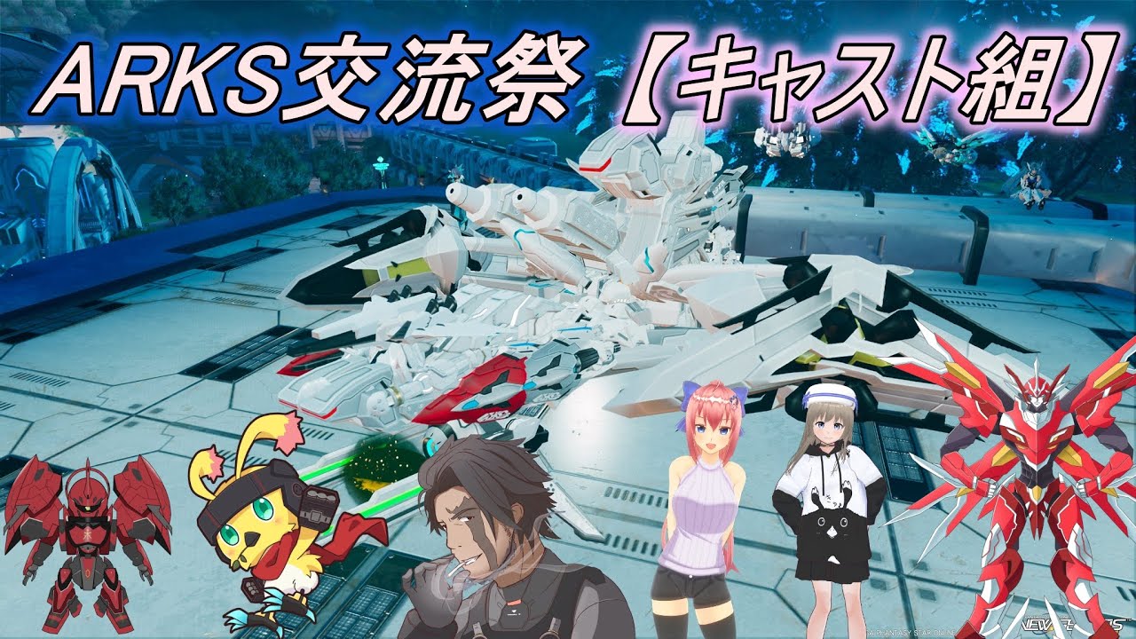 【PSO2 NGS 】　共通チャレンジB-804  ARKS交流祭キャスト組　[moky視点]