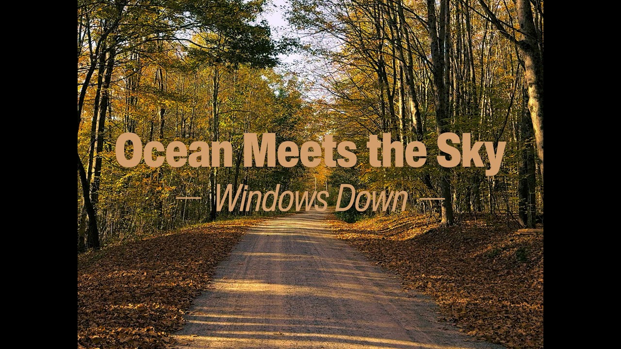 Ocean Meets the Sky - Windows Down // guitar playthrough