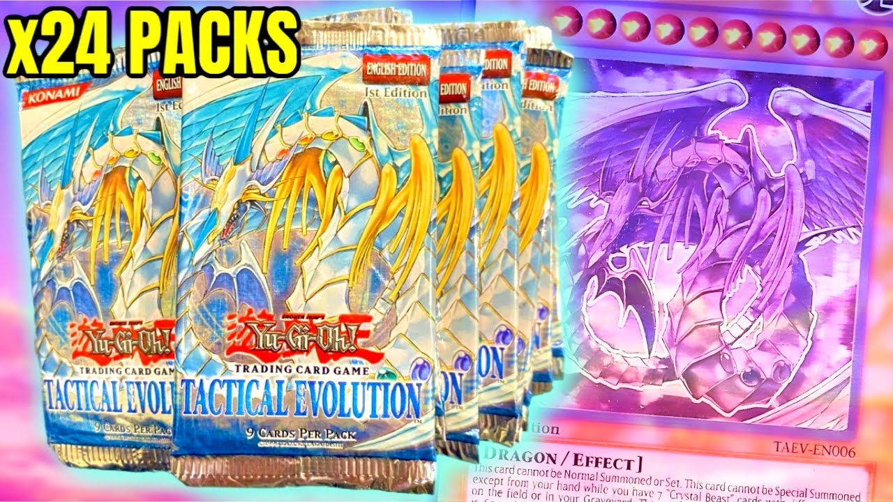*RARE* TACTICAL EVOLUTION 1st Edition Yu-Gi-Oh! Pack Opening! 🌈