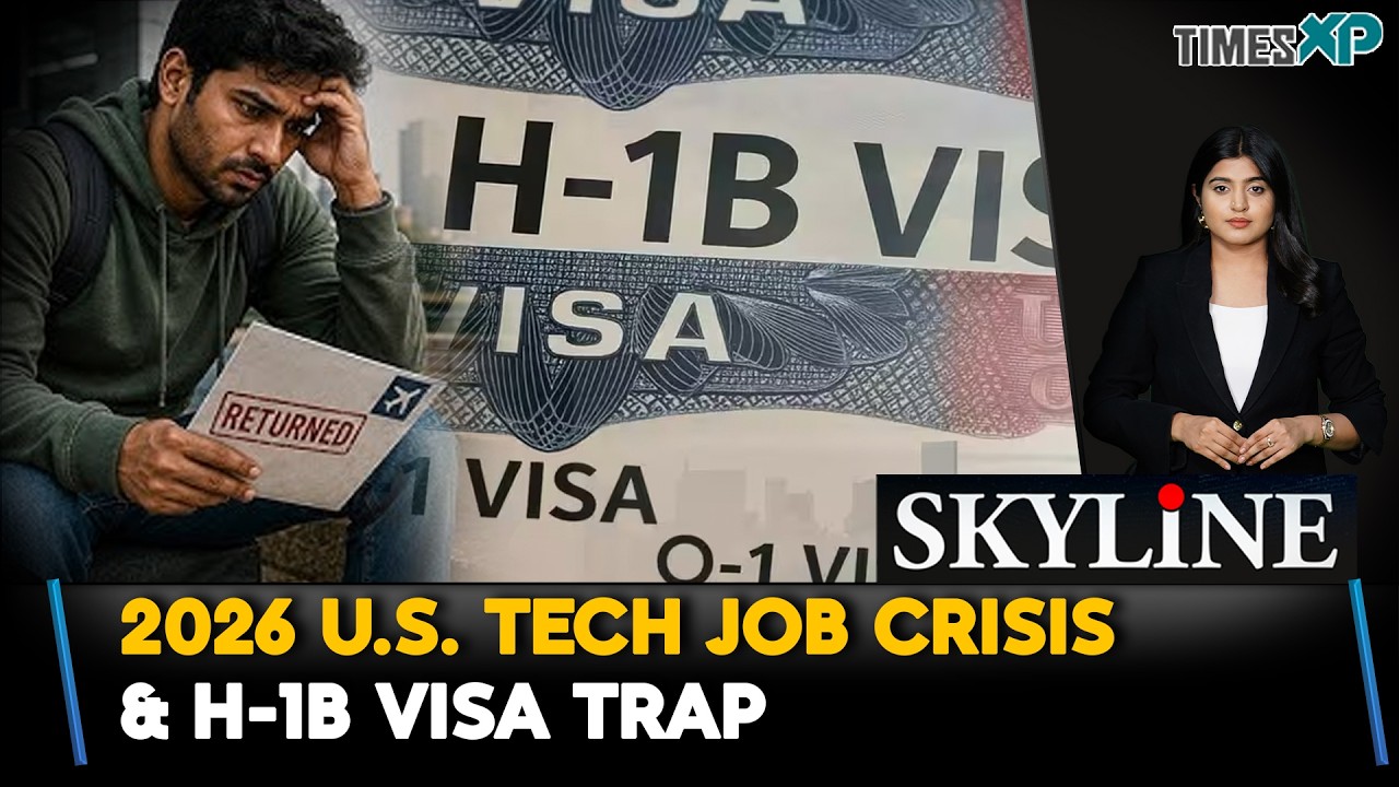 Iran-U.S. Conflict Hits U.S. Tech Job Crisi  & H-1B Visa Trap| Indians In The U.S.