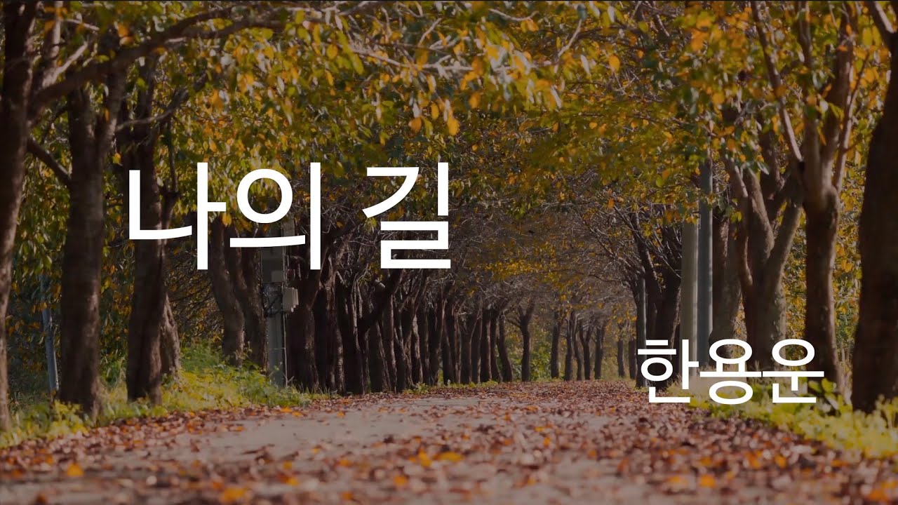 나의 길 _ 한용운 시(詩)