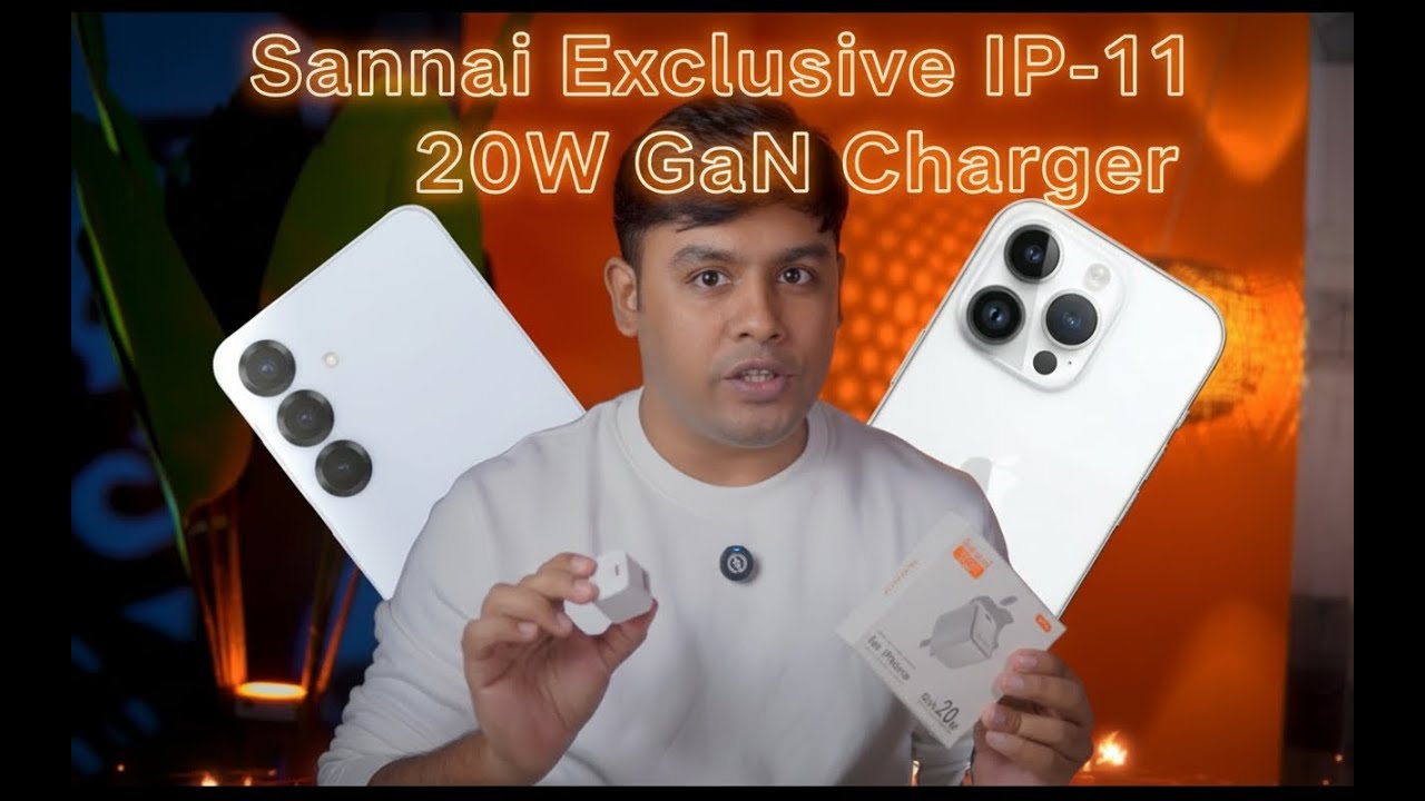 Sannai IP-11 20W GaN Charger Full Review | Fast Charging, iPhone & Android Compatible