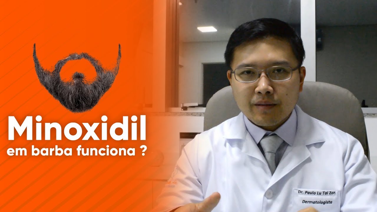 Dicas do Dermatologista Dr. Paulo Lu Minoxidil em região de barba  