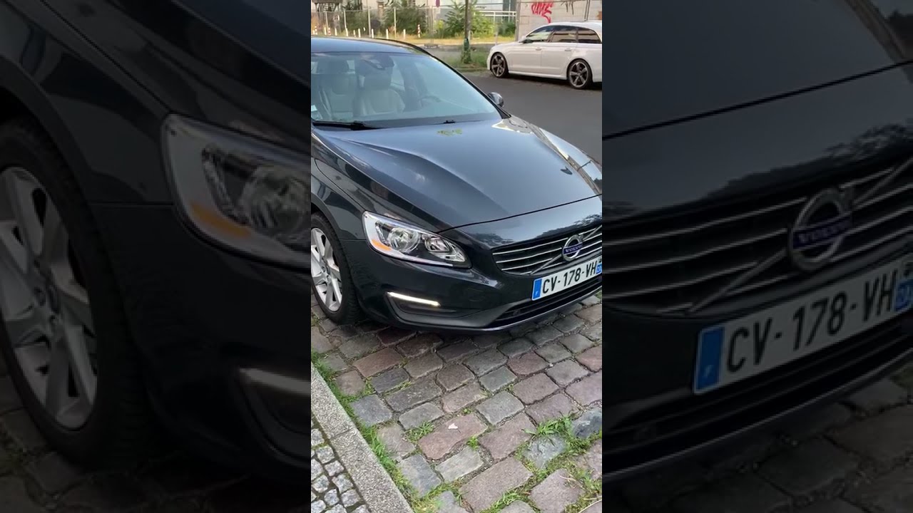 Volvo V60 estate Car vitual tour + Engine