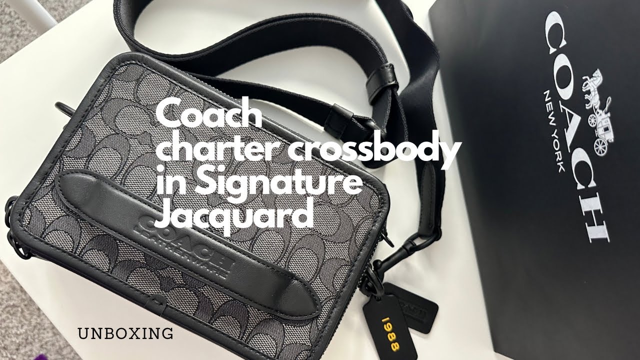 Coach Charter Crossbody Bag | Dubai Vlog | Happy Eid Mubarak! #unboxing #coach