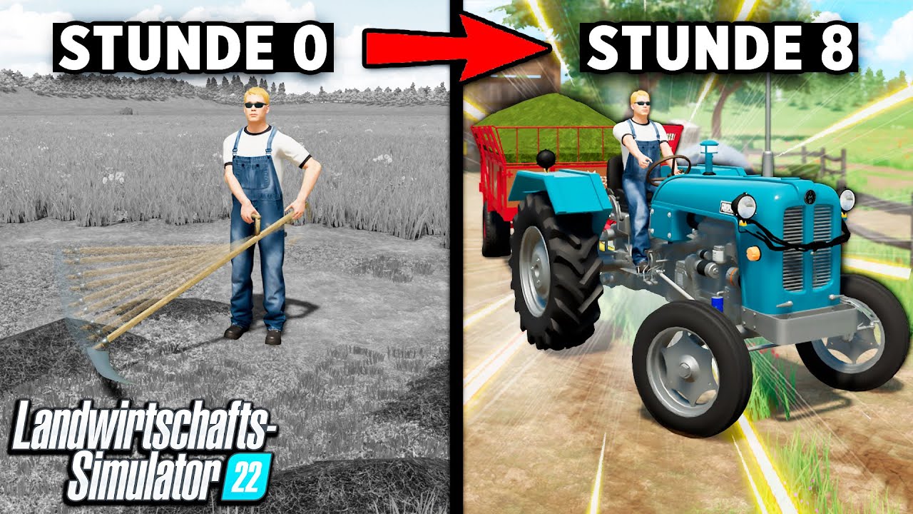 VON NULL ZUM HELDEN! Beginnend mit 0€ im Landwirtschafts-Simulator 22