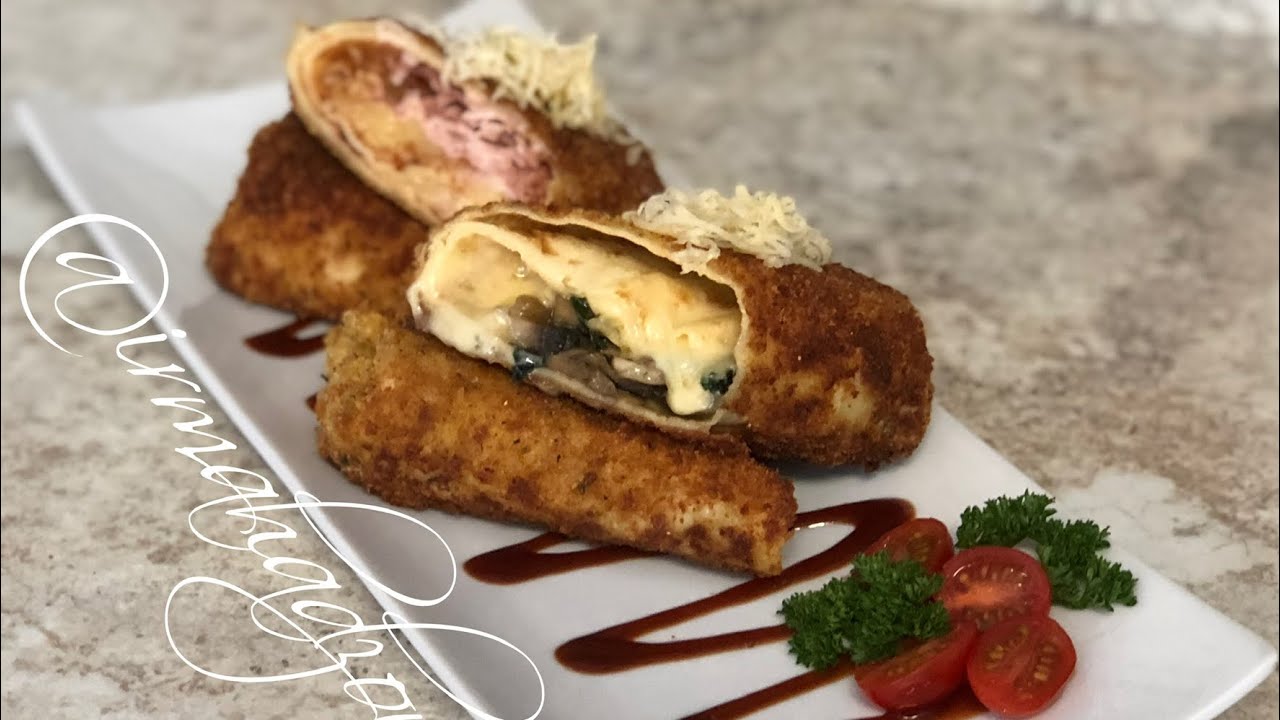 Fried Crepes - Fried Palacinke - Pohovane Palacinke - Slane Palacinke -  THE BEST WAY TO EAT CREPES!