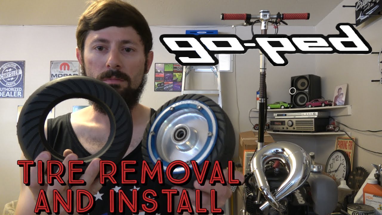 Goped Sport Tire Install