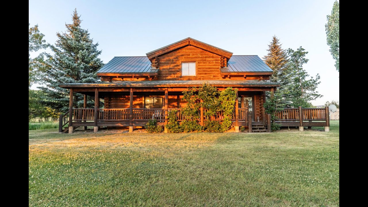 Adorable Log Cabin with Spring Creek & Pond in the Woodland Valley