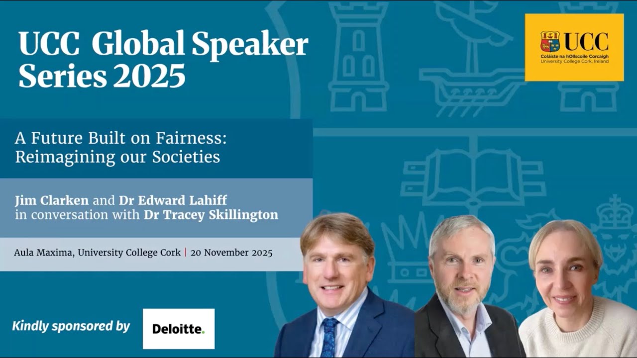 Global Speaker Series: A Future Built on Fairness - Reimagining our Societies