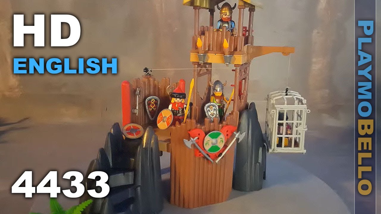 (2005) Playmobil 4433 Viking Fortress (Playmobil set REVIEW)