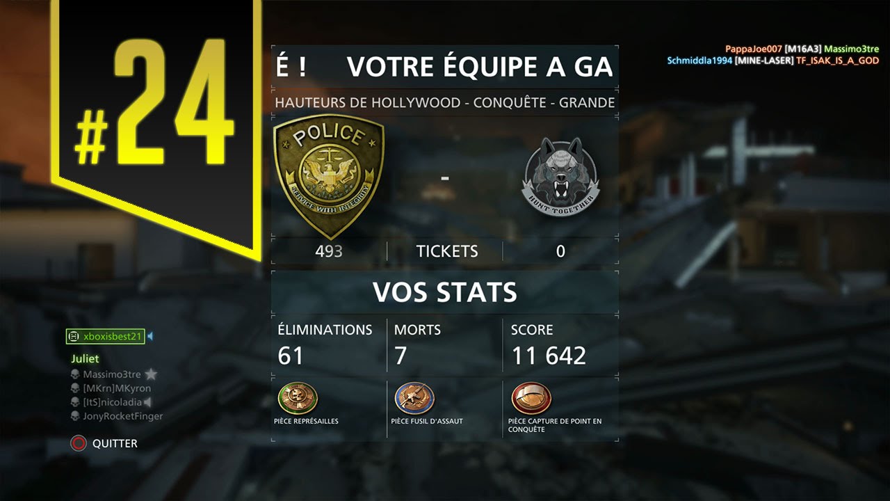 BATTLEFIELD HARDLINE (PS4) – Gameplay multijoueur #24 [MDC] | MA MEILLEURE PARTIE !