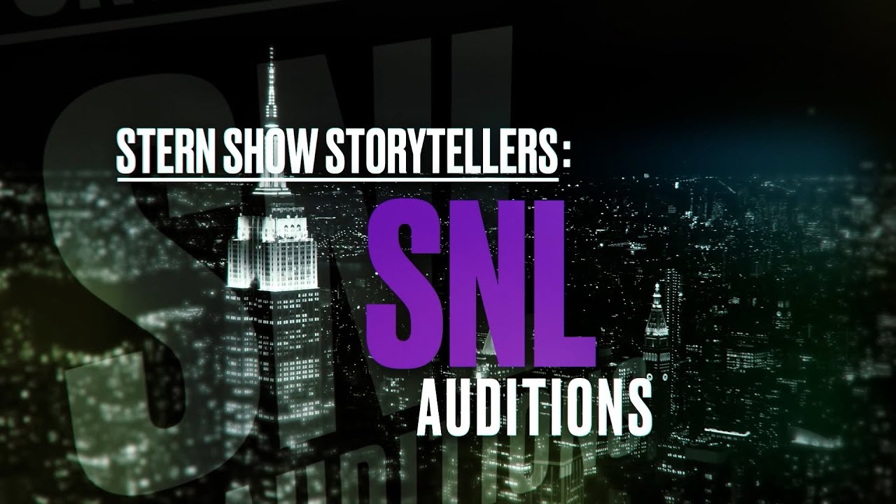 Stern Show Guests Share Their “SNL” Audition Stories