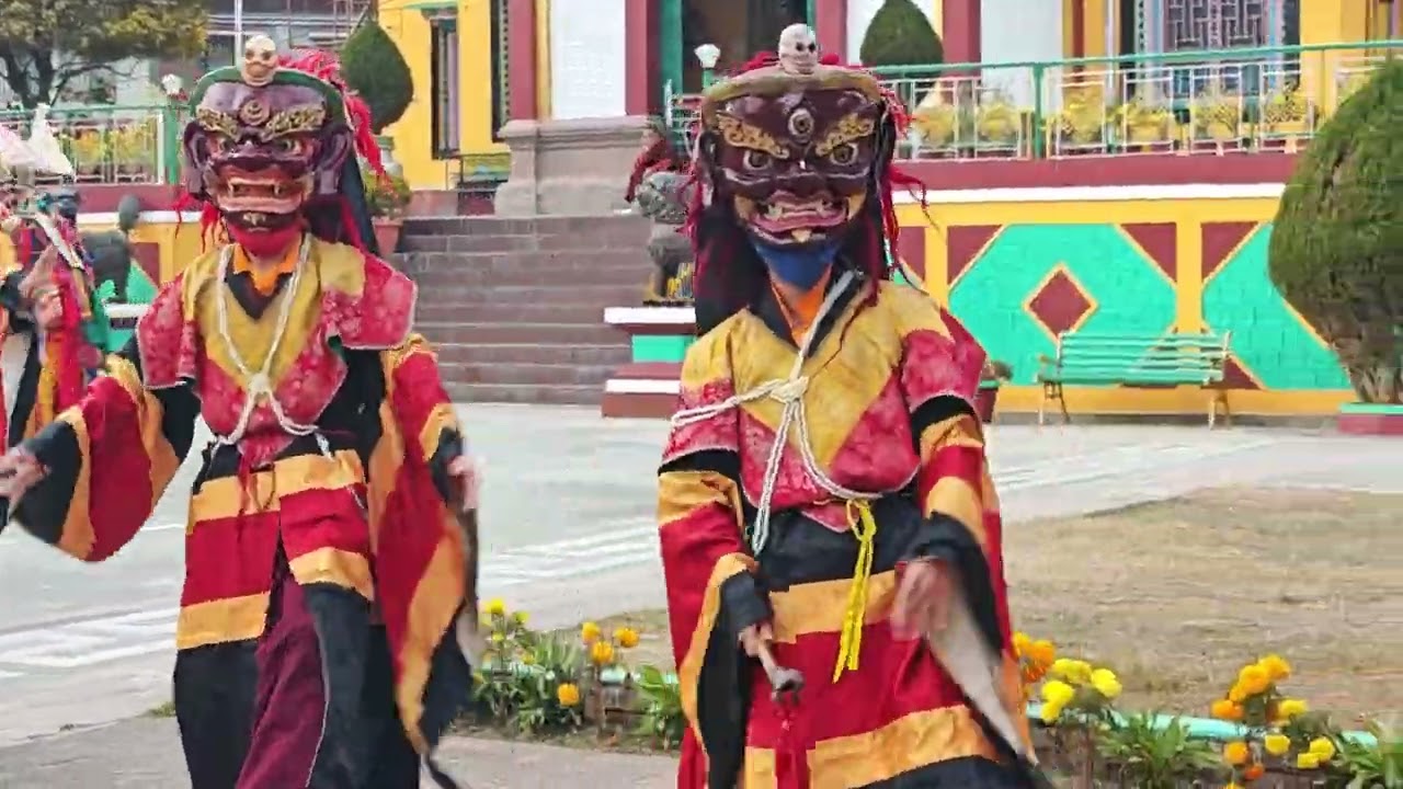 Cham dance. Tashi Jong. Khampagar. 2026. 