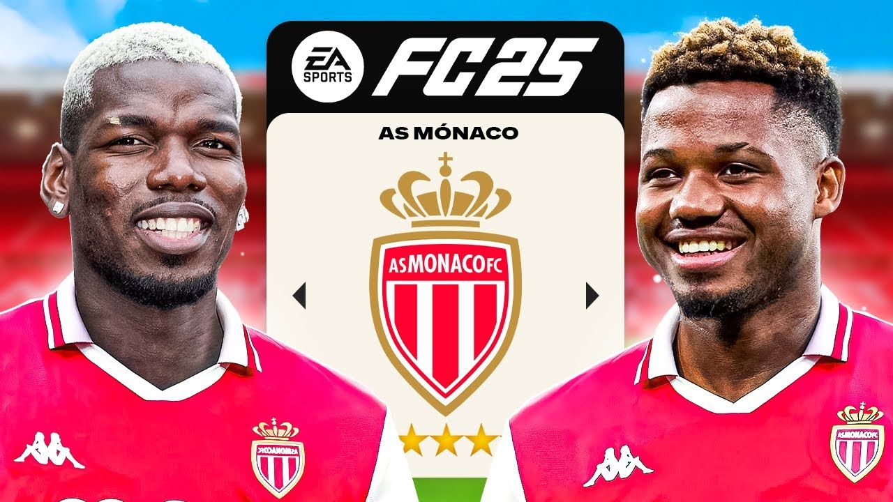 &iexcl;Reconstruyo Al M&oacute;naco De Pogba y Ansu Fati!