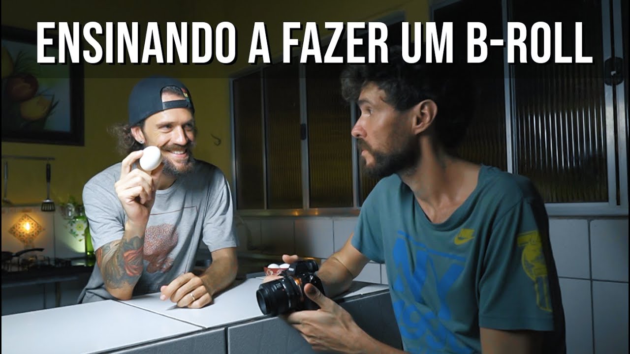 ENSINEI um AMIGO a FAZER seu PRIMEIRO B-ROLL em CASA! O RESULTADO FICOU INCRÍVEL!