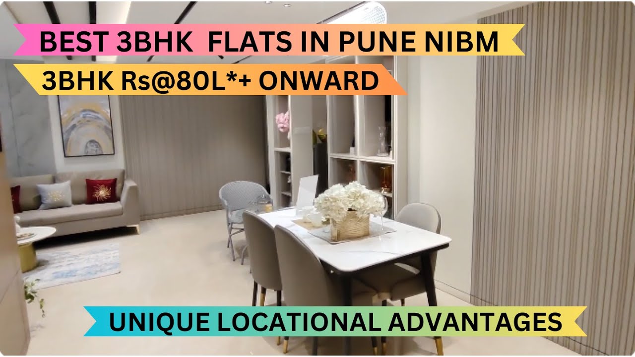 3Bhk Flat In Divine Newquay NIBM At Pune| 📞8100293325| Pune 3Bhk Flat Price| Flat @80L* Onward
