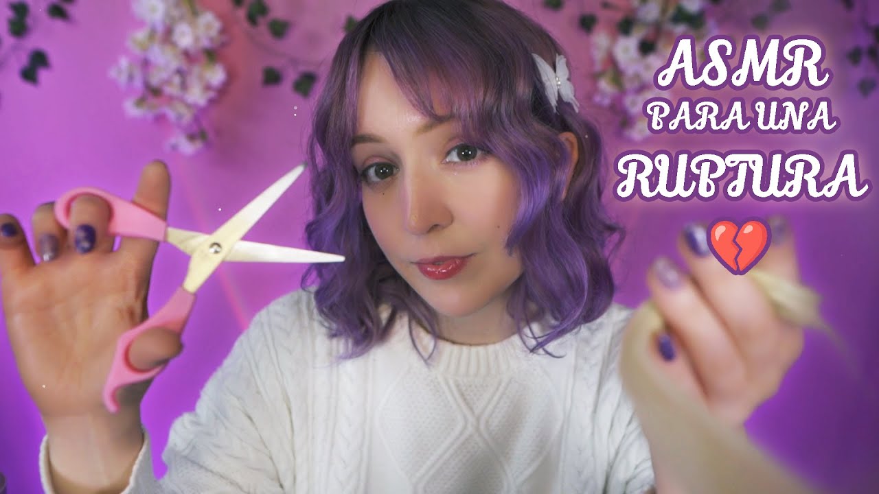 ⭐Te corto el CABELLO después de una RUPTURA 💇‍♀️💔 ASMR emocional y mimitos