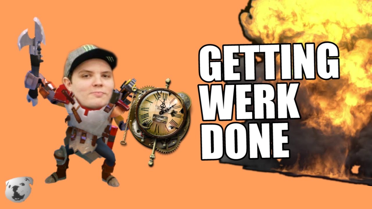 Bulldog Clock Is Getting Werk Done