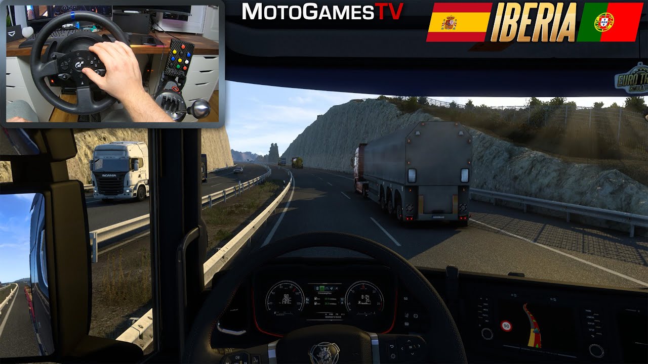 Euro Truck Simulator 2 - Madrid to Barcelona - Iberia DLC