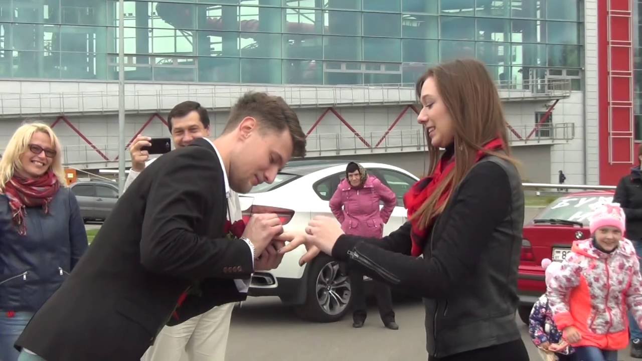 Предложение руки и сердца 2017 Самое красивое предложение руки и сердца BMW