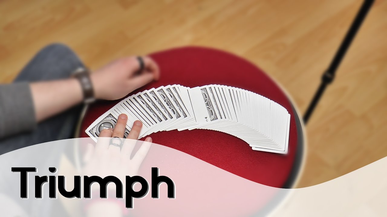 Triumph (Kartentrick Tutorial/Erklärung German/Deutsch)