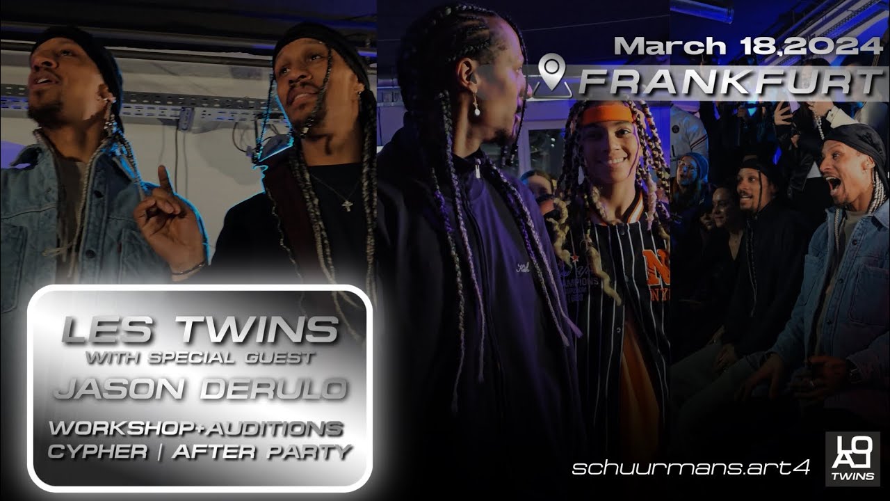 LES TWINS FRANKFURT WORKSHOP & CYPHER 2024 - PROD. LOLA TWINS & LISA ALBERTA